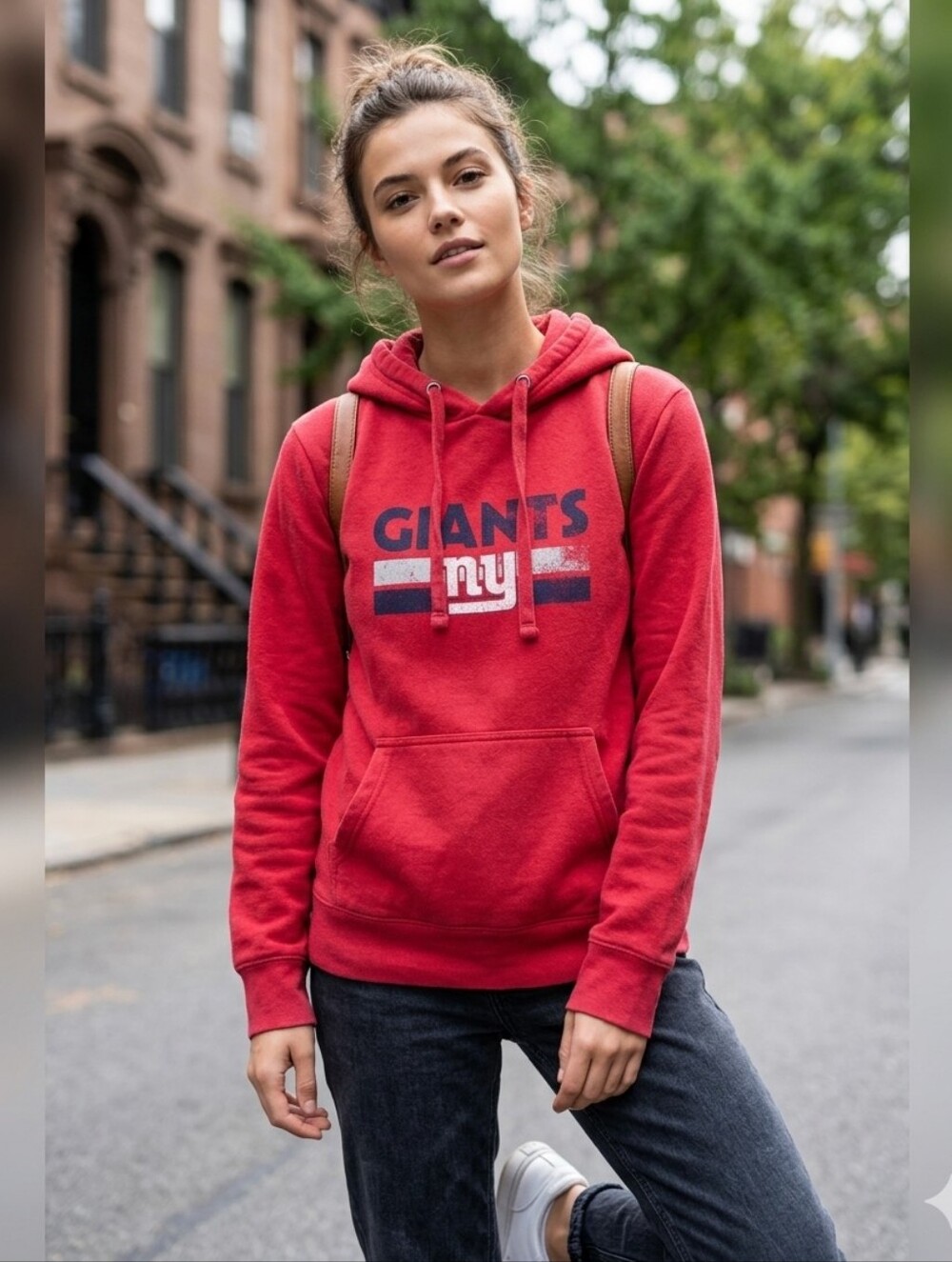 NFL Proline Fanatics NY Giants red hoodie